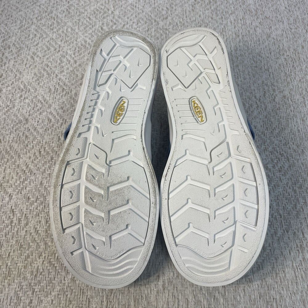 Keen Womens 5.5 Elsa III Gore Patchwork Slip-On Blue Straps Sneakers Open Box - Picture 6 of 8